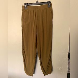 Madewell Olive Joggers pockets XS